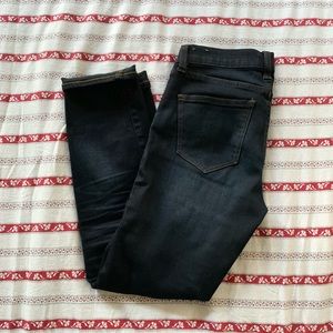 Madewell skinny skinny crop jeans 25